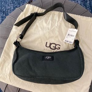 UGG Australian Black Suede Bag.